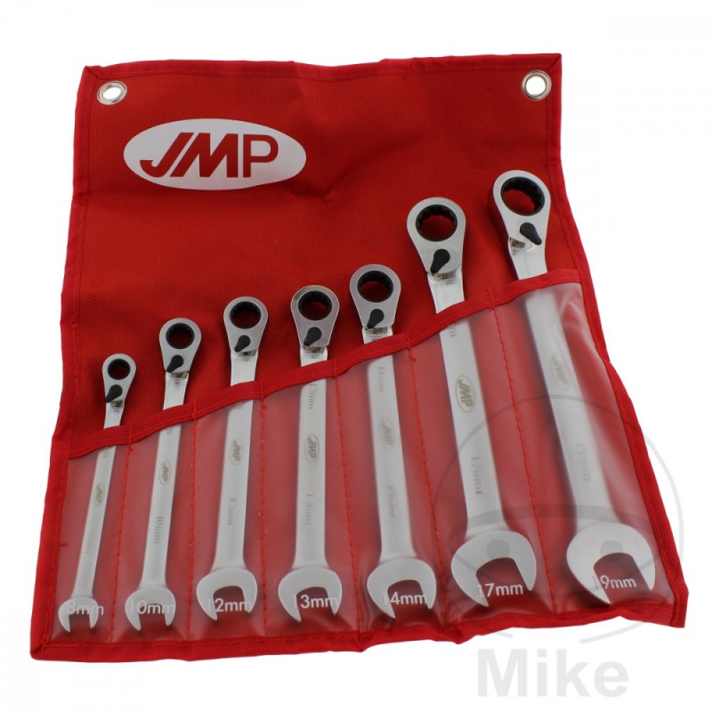 JMP Set of 7 ratchet wrenches M 604.38.97
