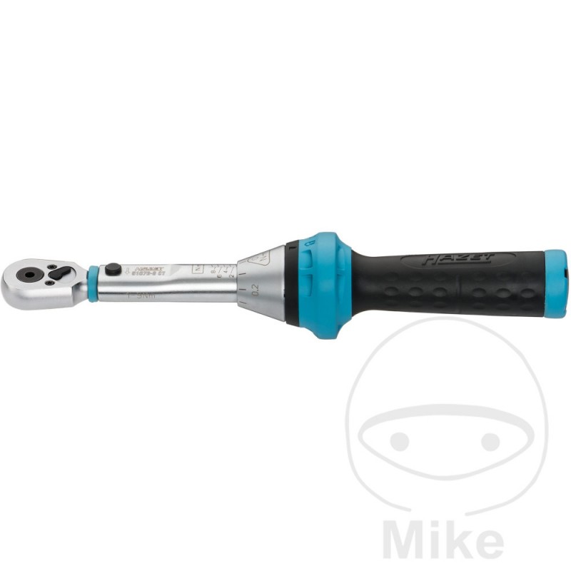 HAZET torque wrench 1-9NM 1/4 607.00.38