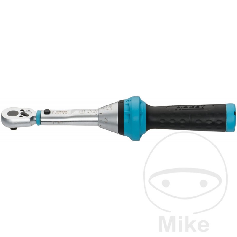 HAZET torque wrench 1-9NM 1/4 607.00.40