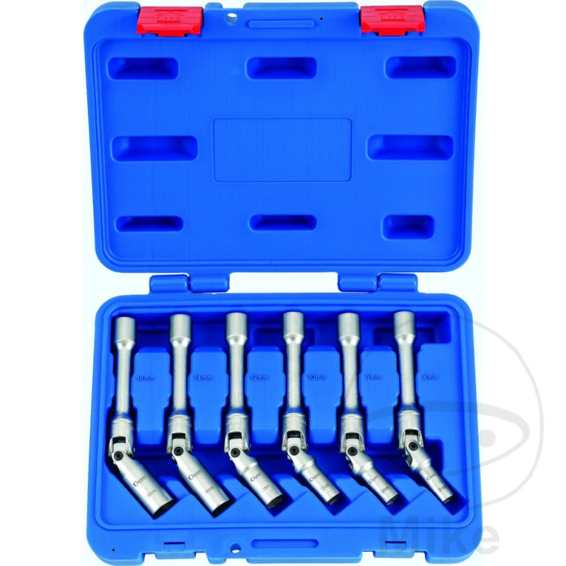 Set of 6 rotary socket wrenches 8-16 MM 150 609.00.21