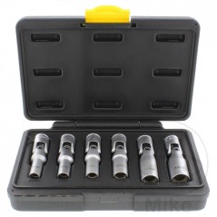 JMP Set of 6 rotary socket wrenches 3/8 8-16 MM 609.24.56