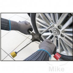 HAZET Cross key with colored sleeves 17 X 19 21 1/2 611.00.38