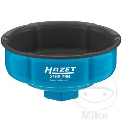 HAZET Coated Oil Filter Wrench 76 MM 614.06.98