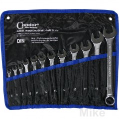 CONDOR Juego 12 llaves combinadas 6-22 MM 624.00.10
