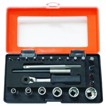 JMP Set of 23 socket wrenches 1/4 722.00.30