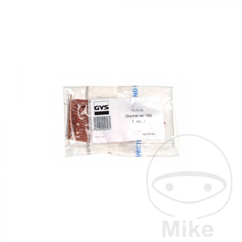 GYS Pack 100 clavos para soldadura Ø2 MM 659.17.00
