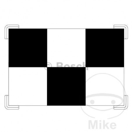 BOSCH Tarjeta de calibracion DAS3000 668.04.28