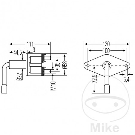 HELLA battery rotary switch 145.13.68