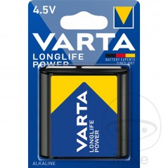 VARTA BATTERY 4.5V 3LR12 LONGLIFE POWER 156.01.43