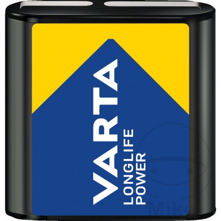 VARTA BATTERY 4.5V 3LR12 LONGLIFE POWER 156.01.43