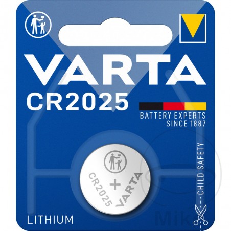 VARTA Lithium battery CR2025 MQ 1566006 156.67.77