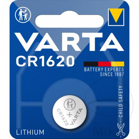 VARTA Lithium battery CR1620 MQ 1566004 156.67.93
