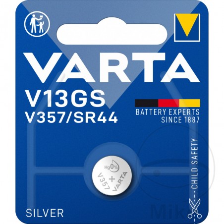 VARTA button battery V13GS SILVER 156.68.68