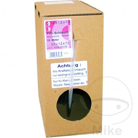 Hose PVC 8.0X10.0 MM 15 M 467.07.90
