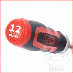 KS TOOLS 12 in 1 screwdriver DE TRINQUETE 632.02.34
