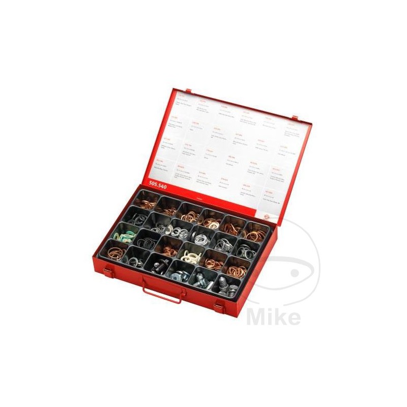 ELRING Pack 323 tapones de drenaje aceite + juntas 457.00.69