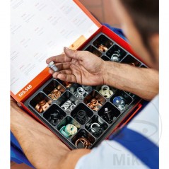 ELRING Pack 323 tapones de drenaje aceite + juntas 457.00.69