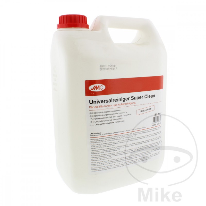 JMC Concentrated universal cleaner for vehicles SUPER CLEAN 5L 5540203 554.02.34