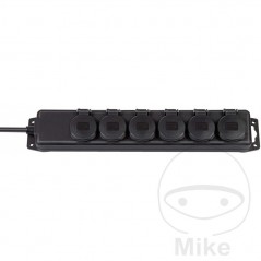 Power strip 6 plugs with cable IP44 52 CM 2M 698.00.04