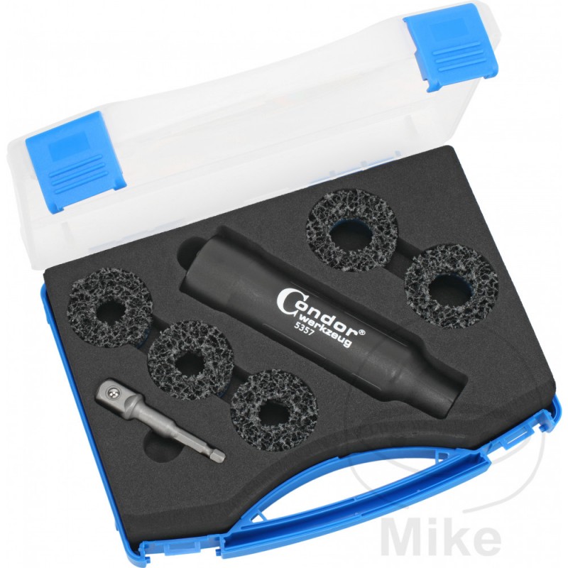 CONDOR 7-piece sander kit for wheel hub 40+47 MM 617.02.72