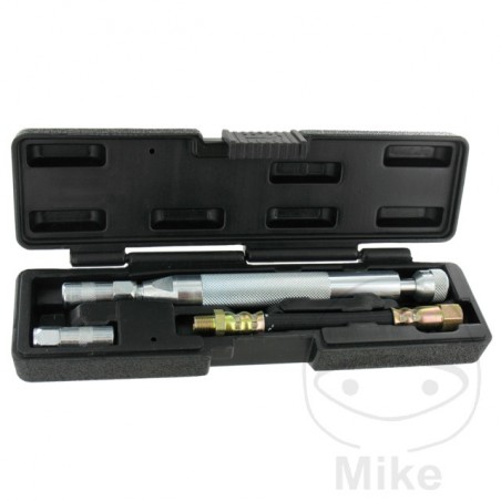 Impact cleaning press for grease fittings 648.00.09