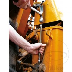 Impact cleaning press for grease fittings 648.00.09