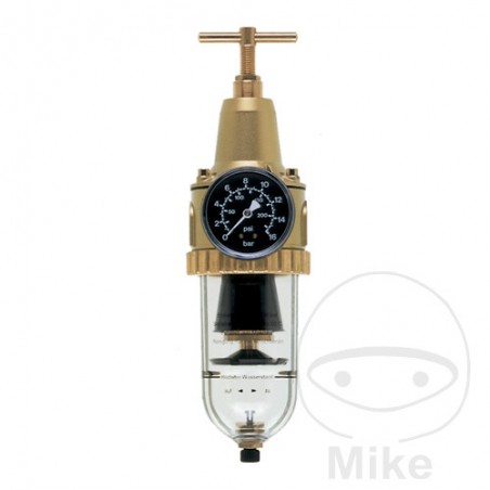 Filter and pressure regulator to reduce compressed air 656.73.17