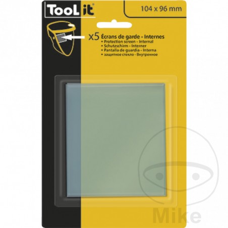 Pack 50 inner protectors for welding mask (5 U) 659.01.21
