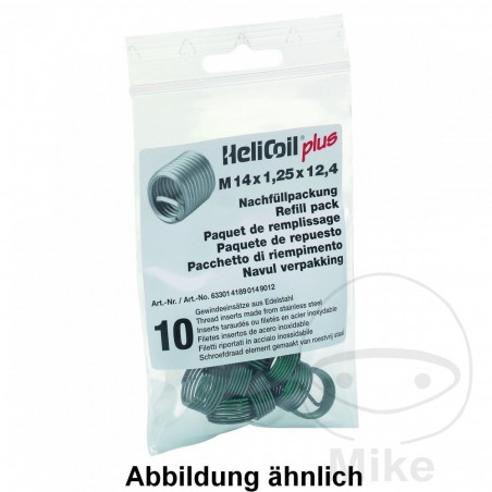 HELICOIL Pack 10 piezas reparación de rosca PLUS M9X1.25 13.5 MM 485.02.28