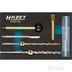 HAZET Kit de reparación roscas inyección M6 614.10.26