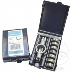 Juego 8 matrices de corte M3-M12 D 25 MM 637.00.76