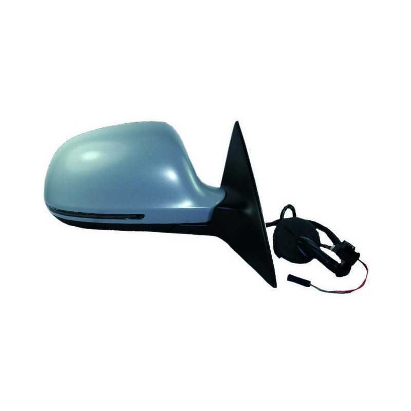 Right mirror electric aspherical thermal primed folding intermittent memory side