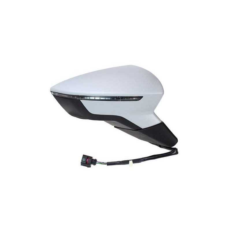 Right mirror electric convex thermal primed folding intermittent