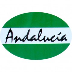 FASEBA Pegatina Andalucía letra 6X8 CM 01062