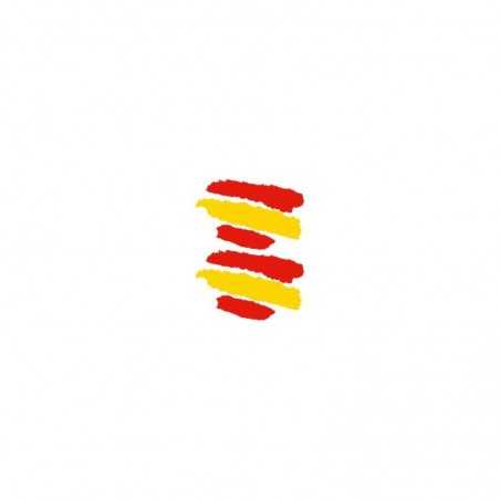 FASEBA Pegatina adhesivo trazos España 6X8 CM 01069