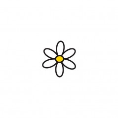 FASEBA Daisy sticker sticker 6X8 CM 01072