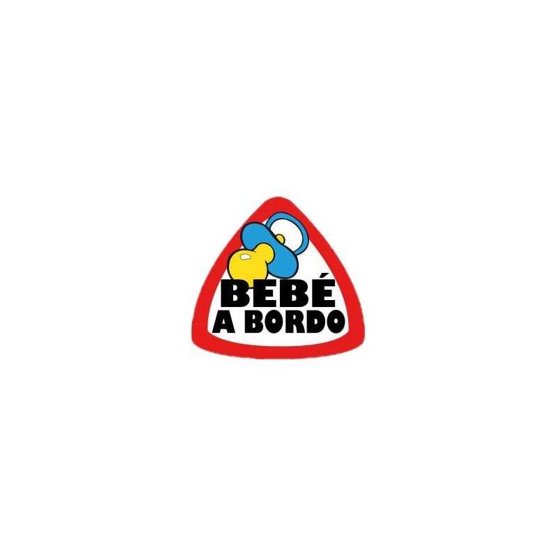 FASEBA Sticker adhesive Baby on board 6X8 CM 01074