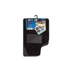 LAMPA Juego 4 alfombrillas de coche con moqueta/pvc universales COSMO LAM25100VAR