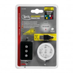 LAMPA Luminous base with attenuator for air freshener (7 colours) LED USB TRUCKY LAM35188