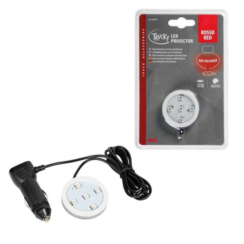 LAMPA Luminous base for air freshener LED TRUCKY 12/24V LAM35247