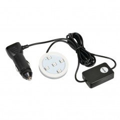 LAMPA Base luminosa para ambientador (7 colores) LED TRUCKY 12/24V LAM35248