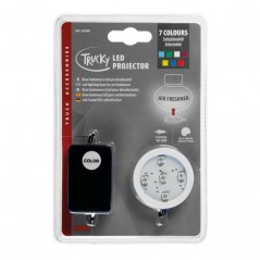 LAMPA Base luminosa para ambientador (7 colores) LED TRUCKY 12/24V LAM35248