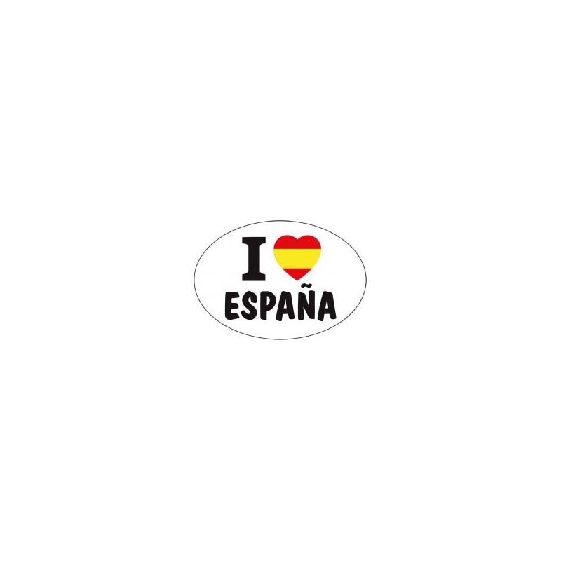 FASEBA Adhesive sticker I love Spain 6X8 CM 01068