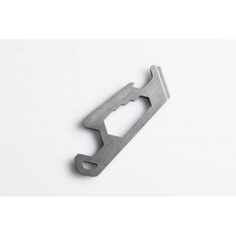 SW-MOTECH Llavero multiherramienta de acero inoxidable WERGIV02210000