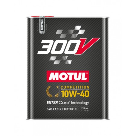MOTUL Aceite lubricante motor para coches de competición 300V COMPETITION 10W40 2L 110821