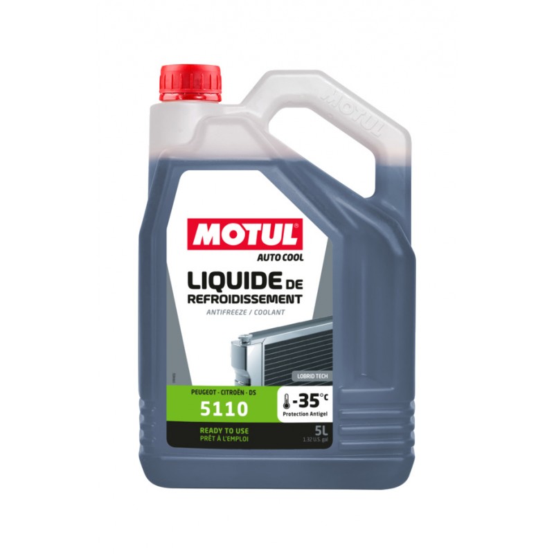 MOTUL car coolant antifreeze LR 5110 -35ºC 5L (4UD) 111038