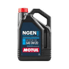 MOTUL Aceite de motor para vehículos híbridos NGEN HYBRID 0W20 4L 111902