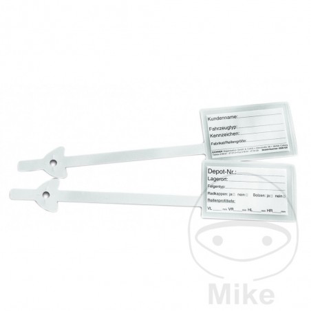 EICHNER Pack of 100 trailer wheel labels 298.00.12