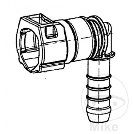 Set of 3 angled connectors SAE 9.89-10 467.26.22