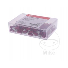 JMP Pack 100 conectores de cable hembra enchufe plano 0.5-1.5 4.8 MM ALTN: 1580747 158.07.70